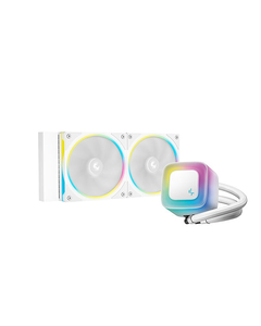 New Stock DEEPCOOL LE240 PRO BLACK&WHITE IPS Screen AIO CPU Cooler ARGB Liquid CPU <b>Fan</b> Gaming <b>Computer</b> Cooling - Product Image 3