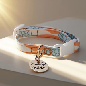 Collier de chien en coton doux et durable élégant collier de luxe pour animaux de compagnie avec lumières de luxe collier personnalisé confortable pour chiens - Product Image 1