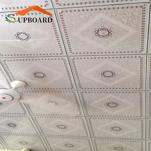 Plaque <span class=keywords><strong>de</strong></span> <span class=keywords><strong>plafond</strong></span> suspendu décorative en <span class=keywords><strong>PVC</strong></span> 60x60cm - Product Image 3