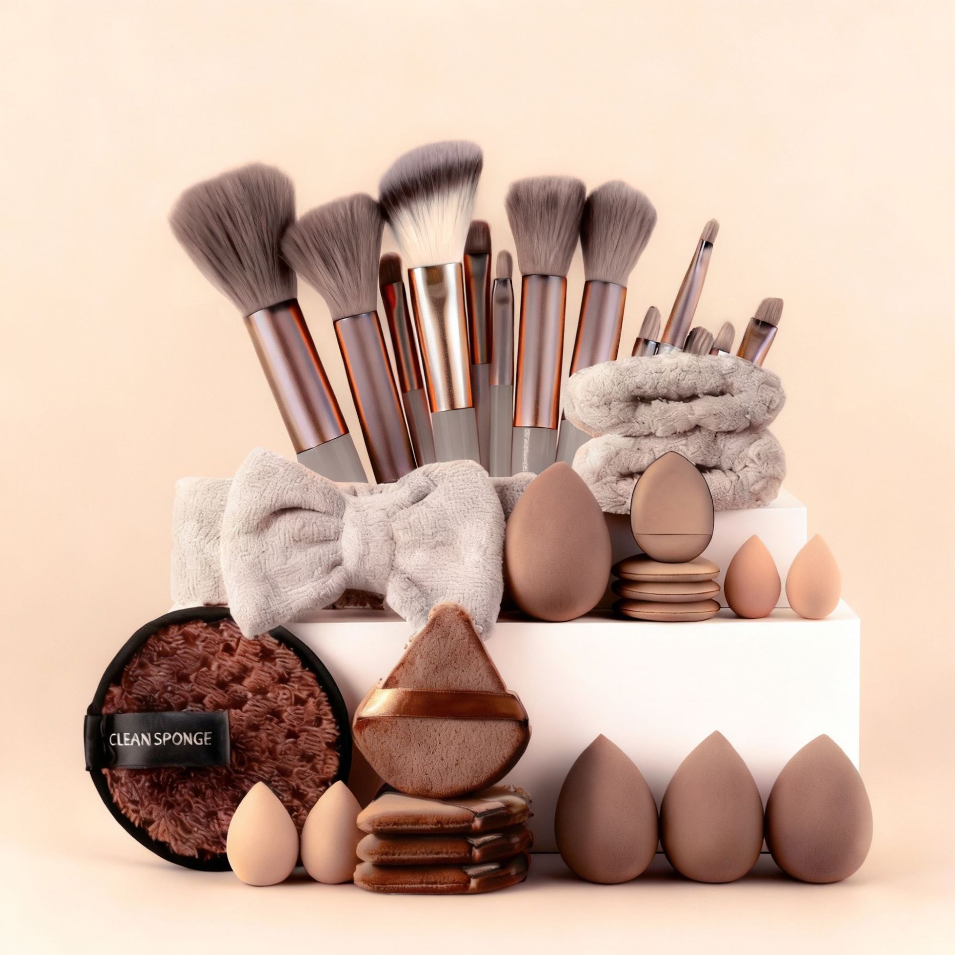 Brown 33PCS