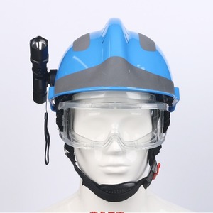 F2 Rescue Helmet With Goggles And Flashlight Mount For Fire And Rescue ABS Plastic Safety Headgear - Product Image 3