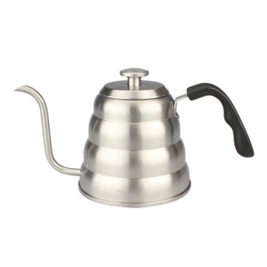 Bouilloire à café à bec de cygne en acier inoxydable de qualité alimentaire, 1,2 L, compatible avec tous les types de cuisinières - Product Image 1