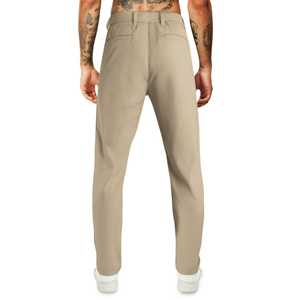 Gingtto ICO tinta unita all'ingrosso Vintage formale <span class=keywords><strong>pantaloni</strong></span> dritti in <span class=keywords><strong>lino</strong></span> cotone Casual Chino <span class=keywords><strong>pantaloni</strong></span> - Product Image 3