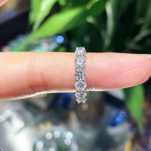 IGI Certified Custom Lab Diamond 18K/14K Gold Oval Cut Rhodium Plated Unisex Engagement <b>Ring</b> - Product Image 4