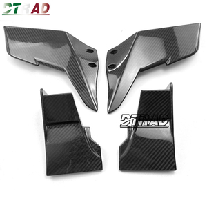 DTRAD 2022 <span class=keywords><strong>KAWASAKI</strong></span> <span class=keywords><strong>NINJA</strong></span> H2 <span class=keywords><strong>H2R</strong></span> 2015-2023 Kit complet de carénages en fibre de carbone noir pour moto, accessoires en twill - Product Image 5