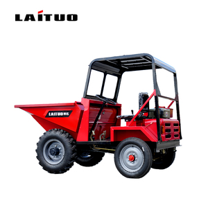 รถดัมพ์ล้อ LAITUO จัดส่งฟรี 1-1.5 ตัน 4x4 รถดัมพ์ล้อยางขนาดเล็ก เครื่องยนต์ดีเซล สำหรับงานเกษตร - Product Image 1