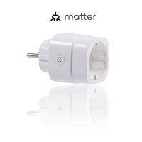 Bilihondim Matter Over Thread EU Mini Plug Dimmer 1 canal 200W sans fil contrôlé par Google Assistant Garantie d'un an