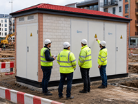 Poste de transformation compact industriel européen intégré en métal avec appareillage de commutation MT et compartiment de transformateur pour la distribution d'énergie