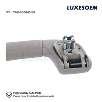 LUXESOEM pour 74610-30240-E0 Poignée de porte avant/arrière intérieure de voiture, poignée de toit, poignée de plafond de voiture en PLASTIQUE 2006-2011