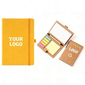 Wholesale Pu Leather Cover With Logo Journal A6 Notebook Printing Business Gift Notebooks Custom Promotional Gifts - Product Image 1