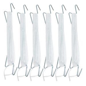 <span class=keywords><strong>Support</strong></span> de grappes de tomates hydroponiques, petits crochets de suspension <span class=keywords><strong>pour</strong></span> serre haute résistance, crochets <span class=keywords><strong>à</strong></span> rouleaux en PE et acier galvanisé blanc - Product Image 1