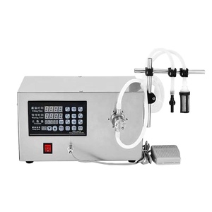 Cosmetic Perfume Juice Liquid Filling Machine Semi Automatic Manual Liquid Filling Machine With Magnetic <b>Pump</b> - Product Image 1