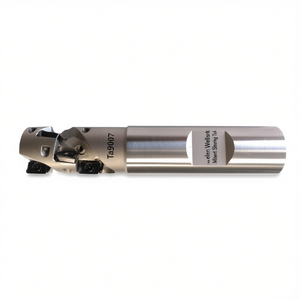 Fraise à rainurer hélicoïdale à 90 degrés Ttake Ta9007 avec queue Weldon pour outil de fraisage à inserts - Product Image 3