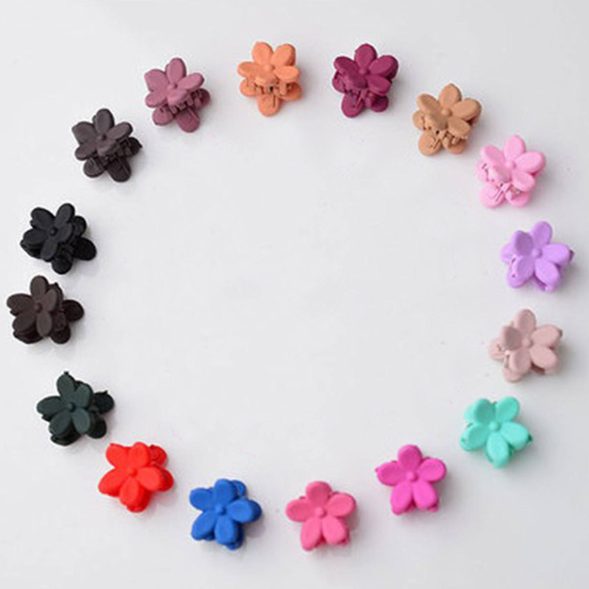 10PCS Girls Kids Butterfly Flower Hair Clip Claw Barrettes Mini Hairpin Headdress Hair Accessories