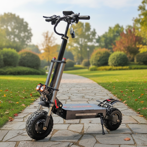 Trottinette Électrique à Pneus Larges 11 Pouces, Moteur Puissant, <span class=keywords><strong>Amortisseur</strong></span> Hydraulique, 60V 38AH, Disponible en Stock en Europe et aux États-Unis - Product Image 4