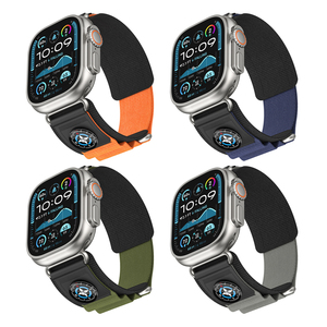 สายนาฬิกาผ้าไนลอนลายพรางสีน้ำเงินขนาด 12 มม. 5 ATM สำหรับ <span class=keywords><strong>Apple</strong></span> Samsung Galaxy 8 - Product Image 4