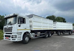 Venta directa de fábrica, barra de tracción de 3 ejes, remolque completo de 40-100 toneladas, remolque de camión completo con Estaca de valla - Product Image 6