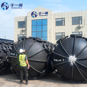 Defensas de Goma Marinas D2.5L5.5m BV CCS <span class=keywords><strong>VLCC</strong></span>, Defensa Neumática Flotante para Barcos - Product Image 2