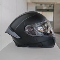 ZOOMLON 2025 nueva certificación DOT Flip up casco de motocicleta Perú gran oferta forro de alta calidad con gran alerón Casco Para Motor