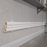 Tuyau de Conduite Électrique en PVC Blanc de Haute Qualité pour Câblage Professionnel et Protection des Câbles Norme ASTM OEM ODM