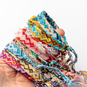 1mm 6 Strand <span class=keywords><strong>Macramé</strong></span> Cordon Coton Corde Artisanat Broderie à la Main Bracelets d'Amitié <span class=keywords><strong>Kit</strong></span> de Fabrication de Collier Point de Croix - Product Image 5