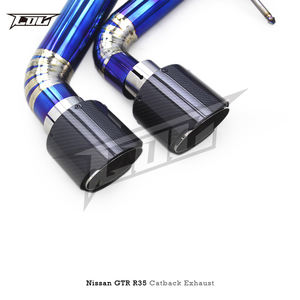 Tubos de <span class=keywords><strong>escape</strong></span> Catback más nuevos de fábrica para <span class=keywords><strong>Nissan</strong></span> <span class=keywords><strong>GTR</strong></span>/R35 3.8TT 2008-2023 titanio Y Sistema de silenciador de tubo de <span class=keywords><strong>Escape</strong></span> - Product Image 6