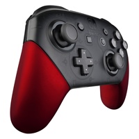 Empuñaduras de mango rojo carcasa funda de repuesto empuñaduras para Nintendo Switch Pro Controller