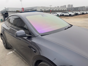 Film teinté <span class=keywords><strong>caméléon</strong></span> pour vitres de voiture, couleur violet, en stock, isolation thermique, teinte nano-céramique, <span class=keywords><strong>caméléon</strong></span> violet <span class=keywords><strong>royal</strong></span>, solaire - Product Image 3