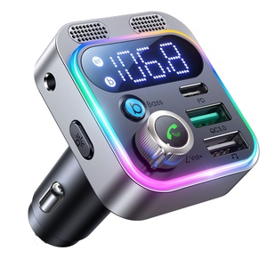Auto Fm Zender Auto <span class=keywords><strong>Bluetooth</strong></span> Mp3 Muziekspeler Pd 20W Mobiele Telefoon Snel Opladen Qc3.0 Auto Telefoon Oplader - Product Image 1