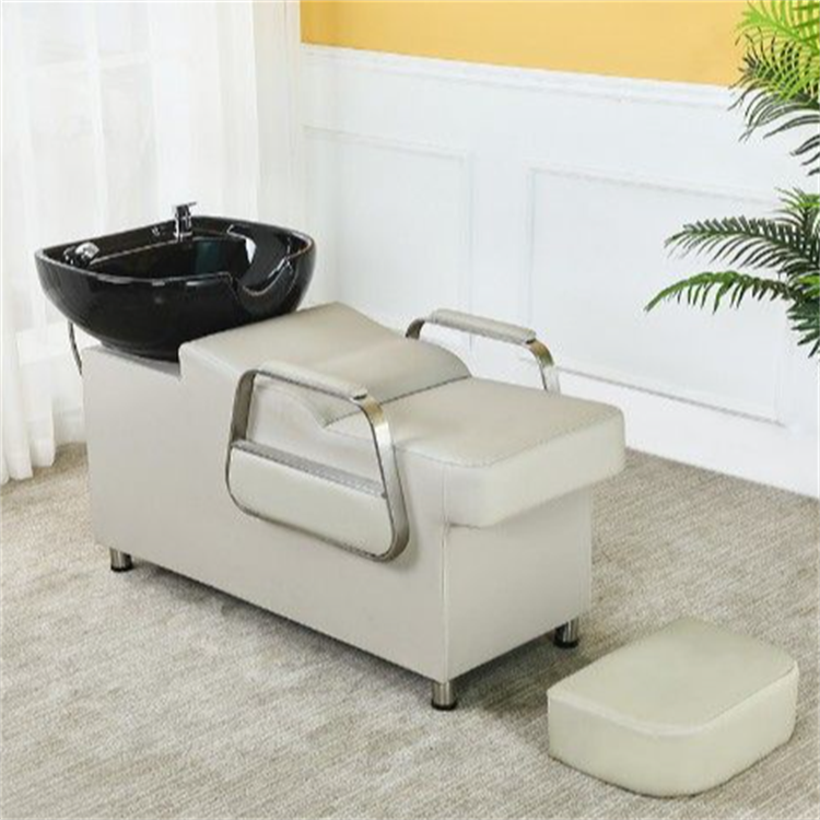 Metal Rotation Hydraulic Reclining Barber Chair-Ergonomic Height Adjustable Rotating ...