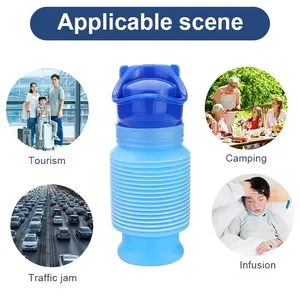 750ml extérieur Portable voiture <span class=keywords><strong>urinoir</strong></span> <span class=keywords><strong>télescopique</strong></span> sans squat femmes garçons et enfants voyage Camping randonnée <span class=keywords><strong>urinoir</strong></span> d'urgence pliable - Product Image 6