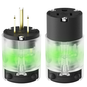 Комплект электрических разъемов и штекеров ELEGRP с подсветкой, 15А 125В, коммерческого класса, для замены - Product Image 1