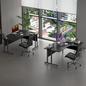 New văn phòng hiện đại Đồ nội thất mới nhất bàn văn phòng thiết kế điều hành Bàn Quản <span class=keywords><strong>L</strong></span>ý <span class=keywords><strong>L</strong></span> hình thương mại đồ nội thất bảng - Product Image 6