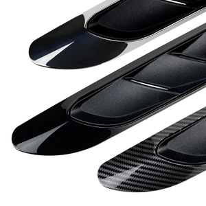 Car Fender Vent Decal ABS Piano Black Carbon Fiber Texture Adhesive For Mercedes-Benz E-Class W214 S214 2024+ - Product Image 5