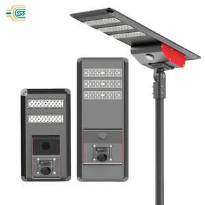 Lampe solaire extérieure HK Mistai en aluminium tout-en-un 4G étanche IP67, 8000Lm 60W 6000K 12.8V/30Ah - Product Image 3
