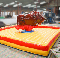 Installations du parc d'attractions Rodeo Toreo Juego Mechanical Bull Fight Corrida De Toros Tauromaquia
