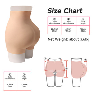 Pantalones de silicona <span class=keywords><strong>grandes</strong></span> 2026 para levantar glúteos y caderas, con almohadillas para realzar el trasero, para mujeres africanas - Product Image 4