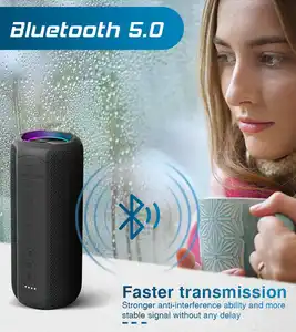 Loa Âm Thanh Hệ Thống Âm Thanh Powerbank Sạc 12 Wát Loa Siêu Trầm Loa Không Dây Led Bluetooth Loa