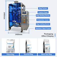 Entièrement Automatique 1 kilo 5kg grain machine d'emballage de riz riz brique machine à emballer sous vide cuit riz de remplissage machine d'emballage