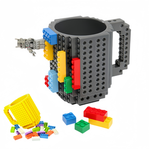 Bộ đồ chơi xếp hình sáng tạo tự làm, đồ chơi giảm căng thẳng, quà tặng trẻ em - Đồ uống bằng nhựa lắp ghép - Product Image 1