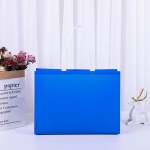Sac de courses écologique personnalisé en tissu non tissé, réutilisable, avec impression couleur, pour les voyages et l'emballage cadeau, vente en gros - Product Image 5