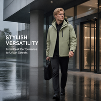 Veste coupe-vent à capuche pour homme, en polyester léger, sportive, pour la course à pied, la salle de sport et les tenues décontractées quotidiennes