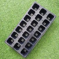 Baki Plastik Persegi Ringan untuk Pertanian, Pembibitan, Rumah Kaca Tanaman, Penanaman Bunga, Penanaman Padi, Bibit Tanaman, PVC