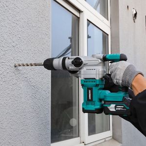 LIANGYE Martello Perforatore Rotativo SDS Plus a Batteria 20V Brushless, 4J, Impatto Pesante, 26mm, per Foratura Calcestruzzo e Demolizione Professionale - Product Image 3