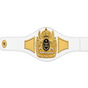 เข็มขัดแชมป์มวย MMA เทควันโด แบบหนัก ระบายอากาศได้ดี ทำจากหนังแท้  แบบหล่อขึ้นรูป 3 มิติ สำหรับทุกเพศ - Product Image 4