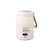 Bouilloire électrique Portable USB voyage eau bouillante tasse petite température constante chauffée Thermos tasse pour eau chaude ménage