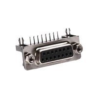 Conector de montaje en PCB tipo tornillo hembra VGA para aplicaciones de conectores Conector