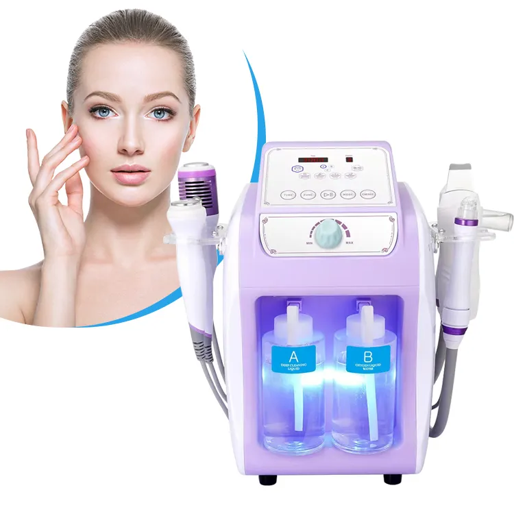 Nettoyage professionnel de la peau hydratant revitaliser Dermabrasion dispositif facial 2024 nouveau Design eau oxygène petite Machine à bulles