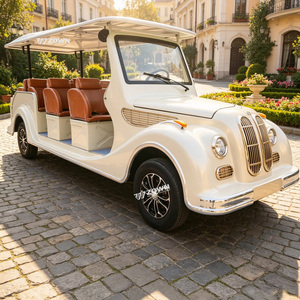 Vehículo Eléctrico Retro Vintage con Certificación CE, 4 Ruedas, Batería de 72V, Vehículo Clásico con 2 Años de Garantía para Eventos en Parques, Resorts y Bodas - Product Image 1