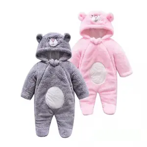 Soft cute Toddlers' Hooded Pajamas Kigurumi Unisex Baby Cosplay Animal Costume Rompers